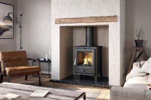 Accona stove from F2 Fires at Eurostove