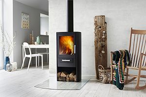 the new Varde Samso wood burner from Eurostove.