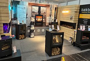 Eurostove stand at Grand Designs Live 2025