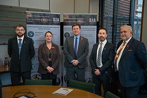 MPs attend event to learn how modern wood burning stoves aid low-carbon heating