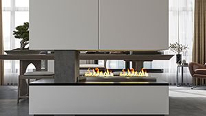 Bioethanol fireplaces