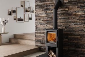 The Ashcott Logstore Logburner from Mendip.