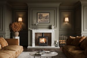 The Beltane Cary woodburning stove from Eurostove