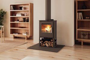 The Beltane Chew logstore stove from Eurostove.