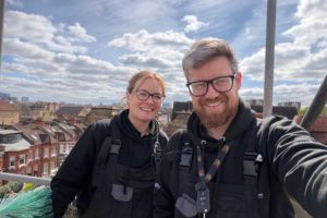 Londons first qualified female chimney sweep.