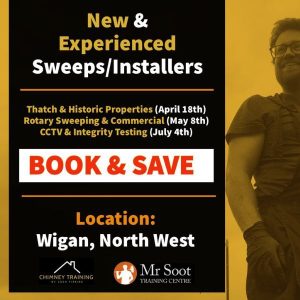 THREE Chimney Courses for Just £300 at Mr Soot!