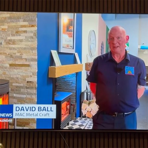 Fireplace boss talks up industry on local news