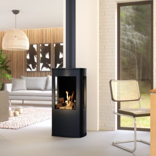 DRU Fires contemporary gas stove collection now with five models