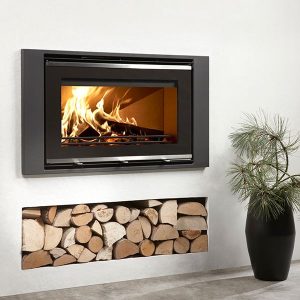 The Westfire Uniq 32 inset woodburning stove is perfect for modern living