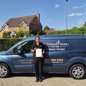 History made as London firm celebrates first female qualified sweep