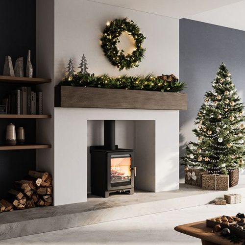 Create a cosy feel this Christmas with a woodburning stove from Mendip Stoves