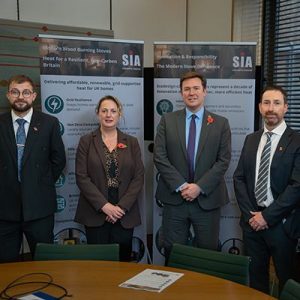 MPs hear how modern wood burning stoves aid low-carbon heating