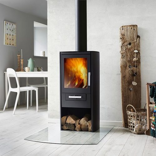 The new Varde Samso wood burner from Eurostove