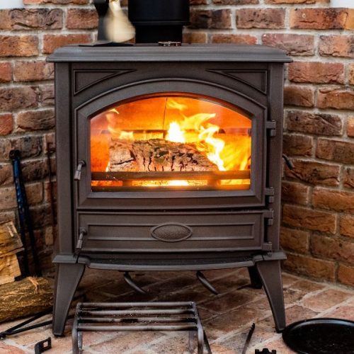 wood burning stove
